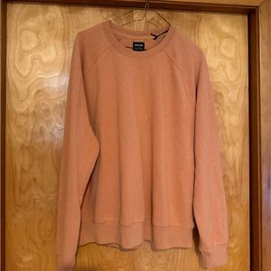 Prana, Cozy Up Sweatshirt, Pink Sand Heather New with Tags, XL $40 ($98 new)